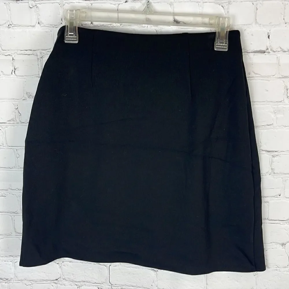Loft Tie Front Elastic Waist Skirt Size XS